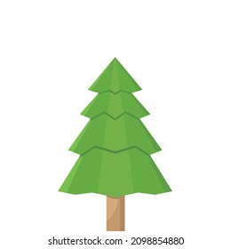 pine tree vector illustration design template