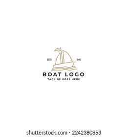 pine tree vintage logo vector template