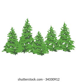 3,441 Tall pine trees vector Images, Stock Photos & Vectors | Shutterstock