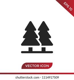 Pine vector icon