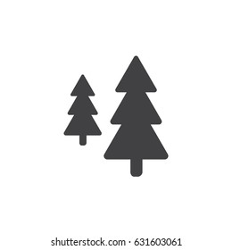 Pine, vector icon