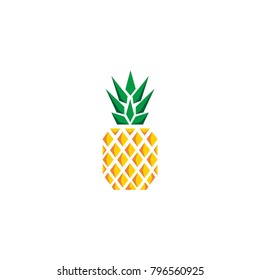 pineaple logo vector