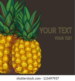 pineapple background