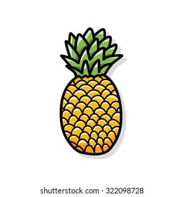 pineapple doodle