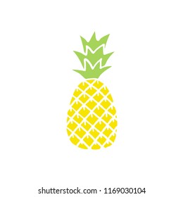 pineapple doodle icon