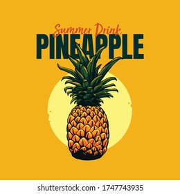 pineapple drink for summer time