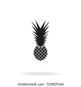Pineapple flat icon.
