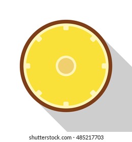 pineapple flat icon. You can be used pineapple icon for several purposes like: websites, UI, UX, print templates, promotional materials, info-graphics, web and mobile phone apps.