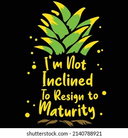 PINEAPPLE FORMED OF WORDS YELLOW AND POINTS