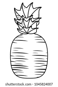 pineapple fruit icon