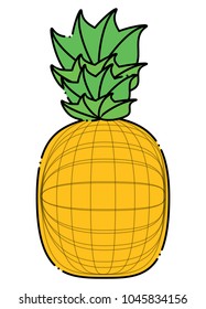 pineapple fruit icon