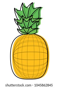 pineapple fruit icon