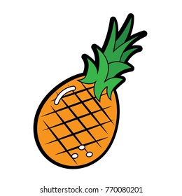 pineapple fruit icon image 