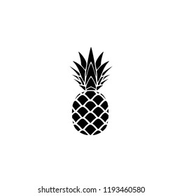 Pineapple Fruit Icon Logo