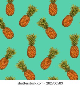 pineapple fruit pattern