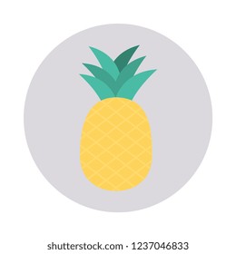 pineapple  fuit  eat 