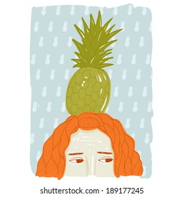 pineapple girl