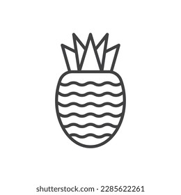 Pineapple Icon - Ananas Icon