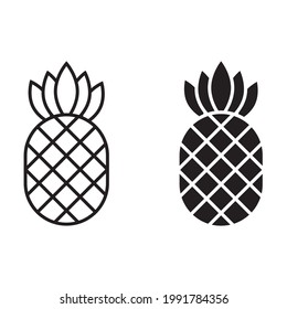 Pineapple icon for apps and web sites