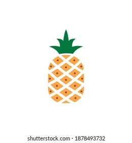 pineapple icon symbol sign vector