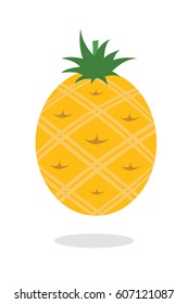 Pineapple icon vector