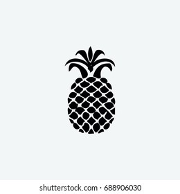 Pineapple Icon Vector