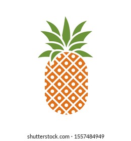 pineapple icon vector illustration on white background