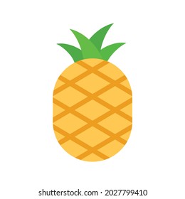 Pineapple icon vector image. Can also be used for Physical Fitness. Suitable for mobile apps, web apps and print media.