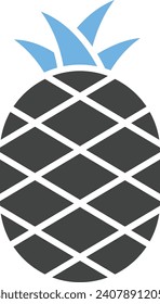Pineapple icon vector image. Suitable for mobile application web application and print media.