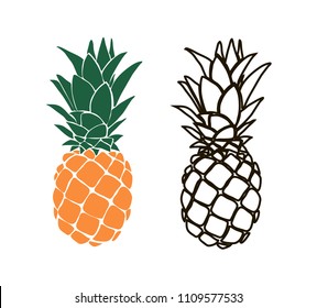 5,225 Ananas sketch Images, Stock Photos & Vectors | Shutterstock