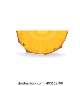 Pineapple isolated Vector illustration