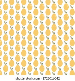 Ananas Blätter Muster grün und orange Sommer