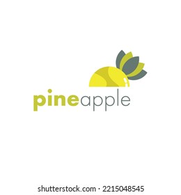 Pineapple Logo Design Concept for Business and Branding. Fresh Fruit Logo Template Vector. Pineapple Logo Template