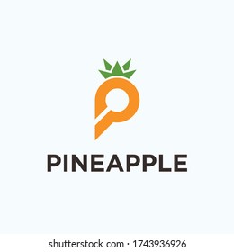 pineapple logo / pineapple icon