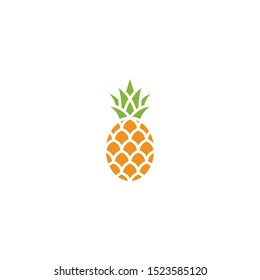 Pineapple Logo Icon Design Template Concept Illustration Vector