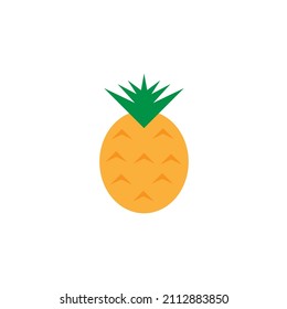 pineapple logo stock illustration design