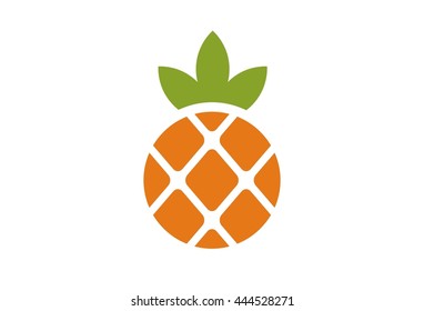 Pineapple Logo Vector