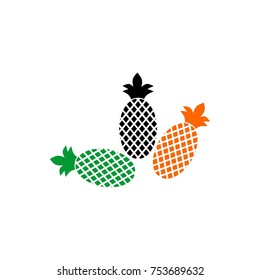 pineapple logo vector