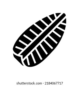 pineapple one big slice glyph icon vector. pineapple one big slice sign. isolated symbol illustration