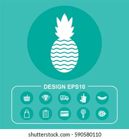 Pineapple pictograph