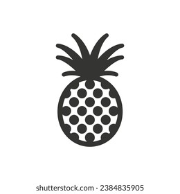 Pineapple ring Icon on White Background - Simple Vector Illustration