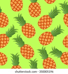 pineapple seamless pattern