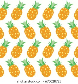 pineapple seamless pattern