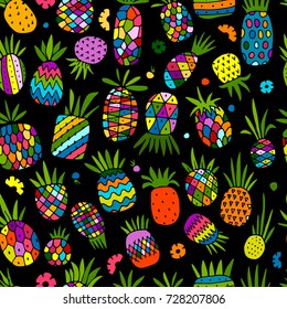 Pineapple set, sketch for your design
