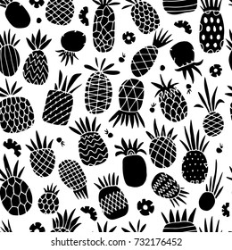 Pineapple set, sketch for your design