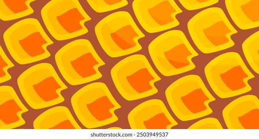 pineapple skin pattern background. Pineapple peel vector illustration. summer pineapple fruit background.