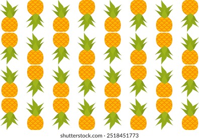 pineapple skin pattern background. Pineapple peel vector illustration. summer pineapple fruit background.