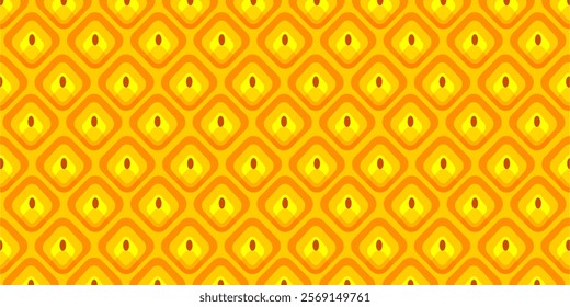 pineapple skin pattern background. Pineapple peel vector illustration. summer pineapple fruit background.