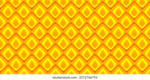 pineapple skin pattern background. Pineapple peel vector illustration. summer pineapple fruit background.