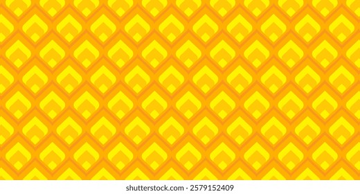 pineapple skin pattern background. Pineapple peel vector illustration. summer pineapple fruit background.